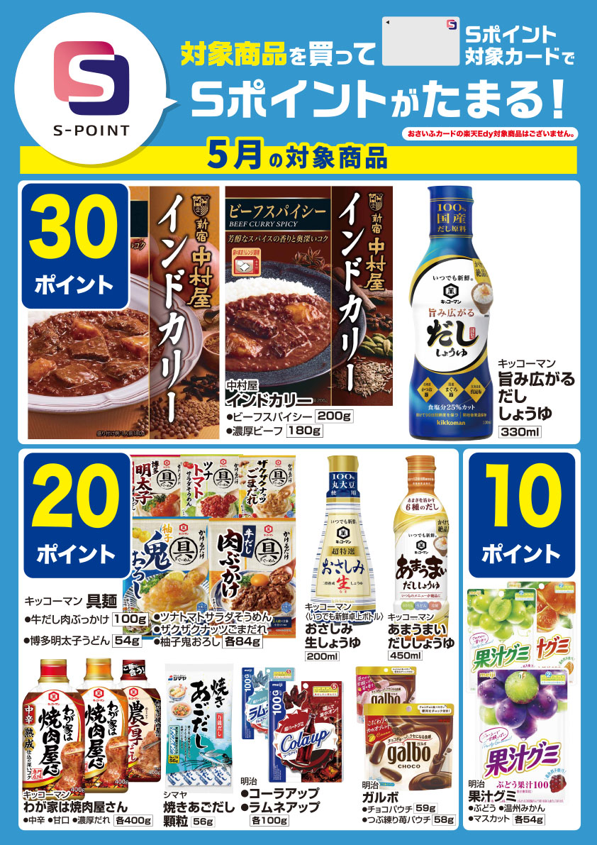 Sポイント企画
