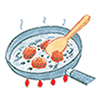 煮込み料理は炒めてから