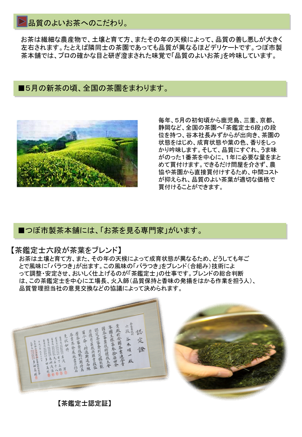 (株)つぼ市製茶本舗ページ4