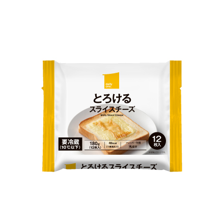とろけるスライスチーズ　12枚入